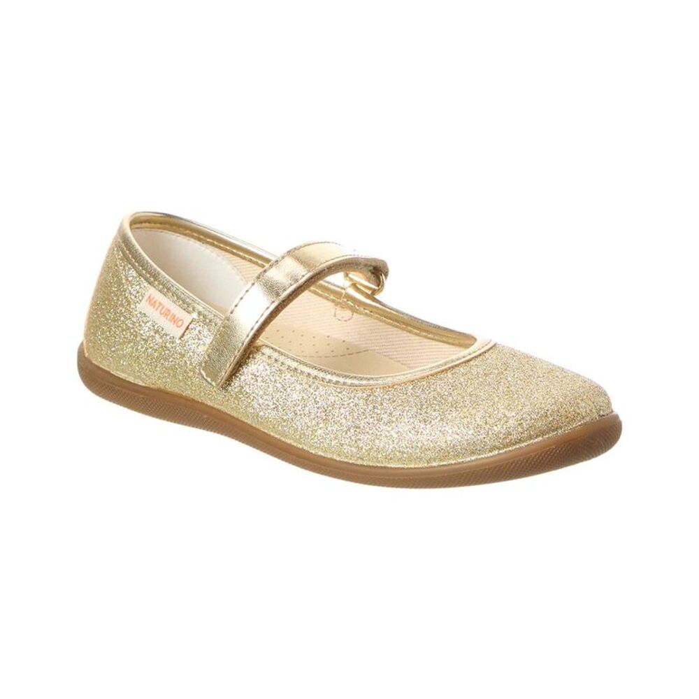 Naturino Pavia 2 Glitter Leather Flat